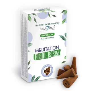 Rostlinné Vonné Kužely “Tekoucí Dým“ - Meditační