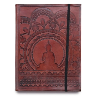 Střední Zápisník s Gumičkou - Tibetská mandala